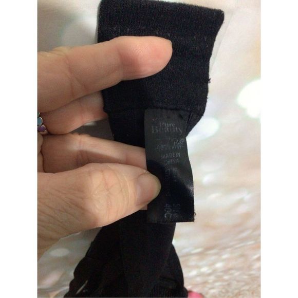 Renee Rolf’s Pure Beauty Black Lacy Molded Cup Underwire Bra Size 40 C 🫦 - Picture 5 of 12